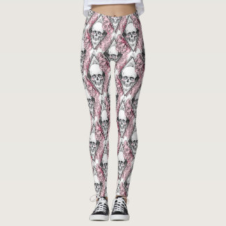 Skulls and Roses Leggings