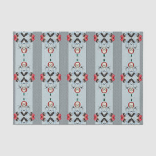 Skulls and spiders tissue paper