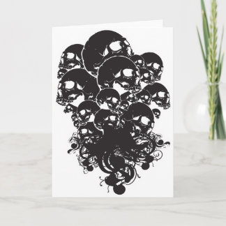 Skulls Card