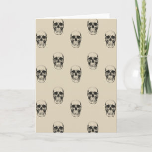 Skulls Card