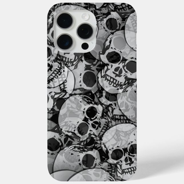 Skulls Case-Mate iPhone Case (Back)