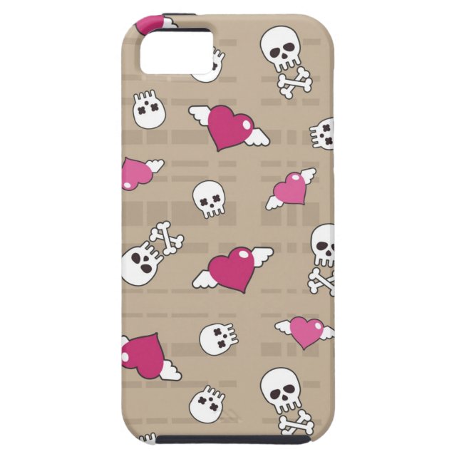 Skulls Case-Mate iPhone Case (Back)