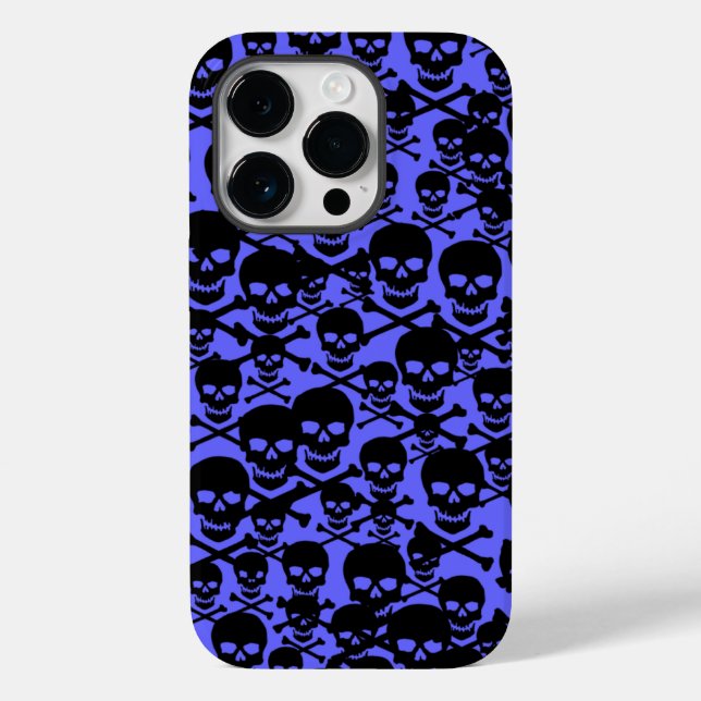 Skulls & Crossbones Case-Mate iPhone Case (Back)