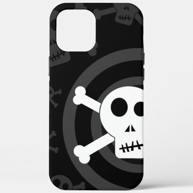 =[ Skulls & Crossbones ]= OtterBox iPhone Case (Back)