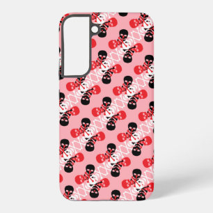 Skulls & Crossbones Pattern Samsung Galaxy Case