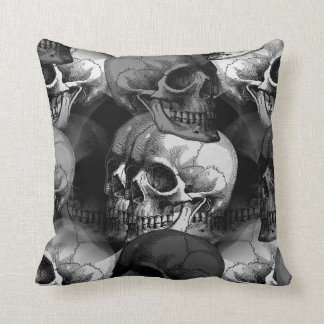 skulls cushion