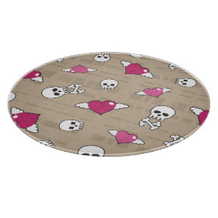 Skulls Cutting Board