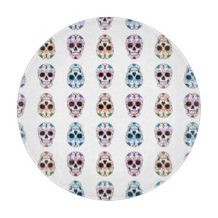 Skulls Cutting Board