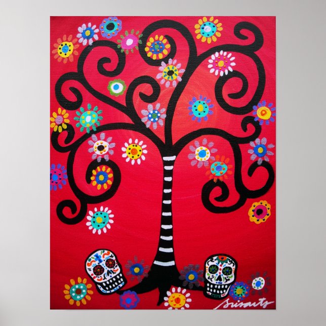 skulls' day of the dead poster (Front)
