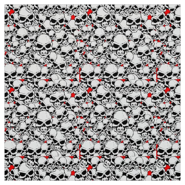 SKULLS! FABRIC (Swatch)