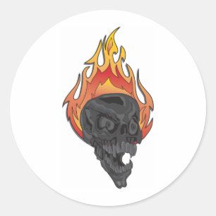Skulls-for-Cafe-Press3 Classic Round Sticker