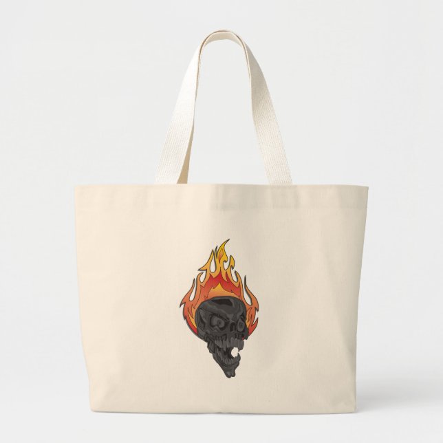 Skulls-for-Cafe-Press3 Large Tote Bag (Front)