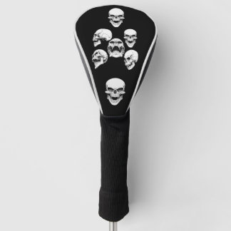 Skulls golf head cover