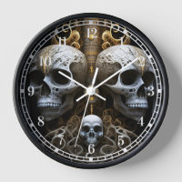 Skulls Gothic Horror Goth Surreal Art