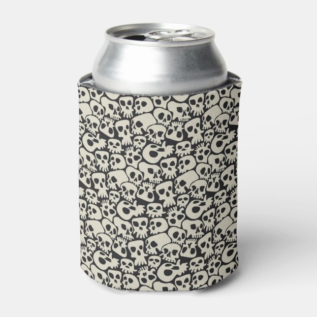 Skulls Halloween Can Cooler (Can Front)