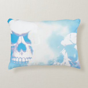 Skulls in the Clouds Decorative Cushion