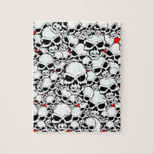 SKULLS JIGSAW PUZZLE (Vertical)