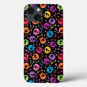 Skulls pattern 2 iPhone 13 case