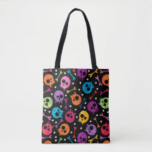 Skulls pattern 2 tote bag
