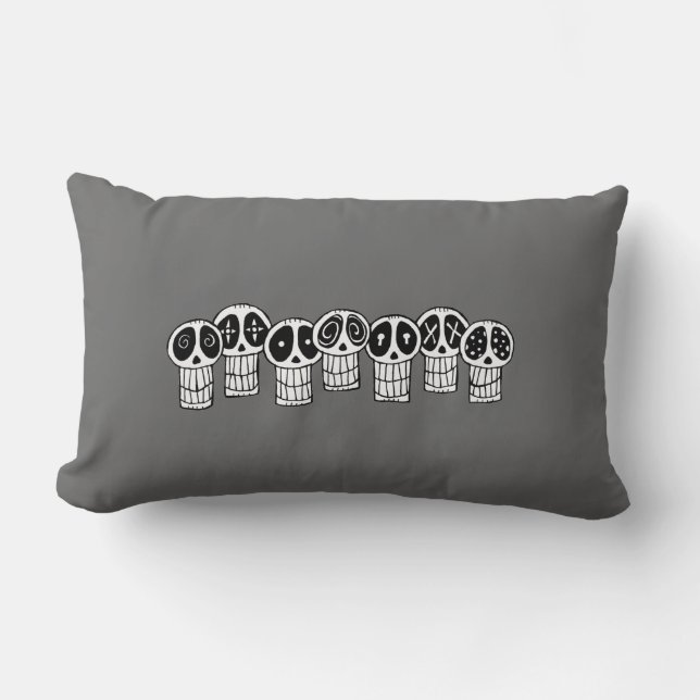 Skulls pillow (Front)