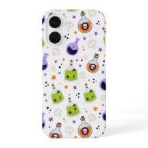 Skulls Potion Bottles Halloween Pattern Case