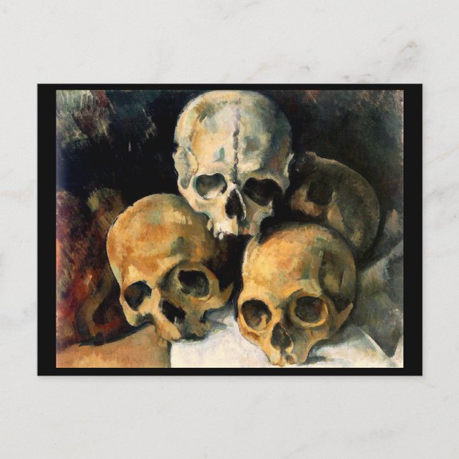 Skulls Pyramide Postcard (Front)