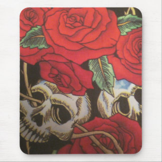 Skulls/Roses Mouse Pad