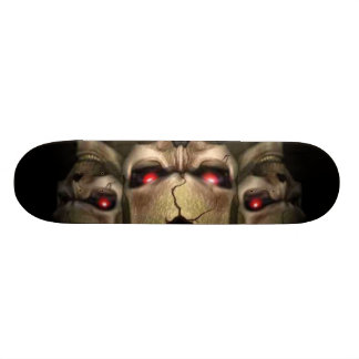 skulls skateboard