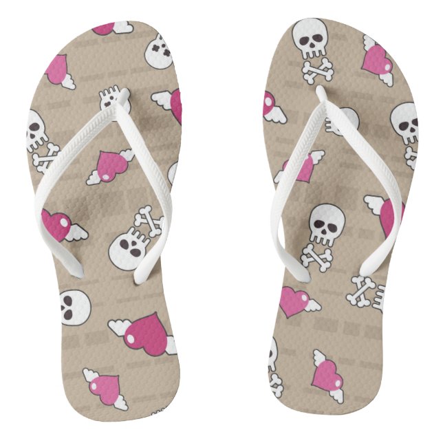 Skulls Thongs (Footbed)