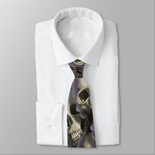 skulls tie