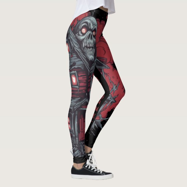 Skulltop Manor: A Nightmare Unleashed Leggings (Right)