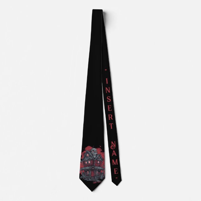 Skulltop Manor: A Nightmare Unleashed Tie (Front)