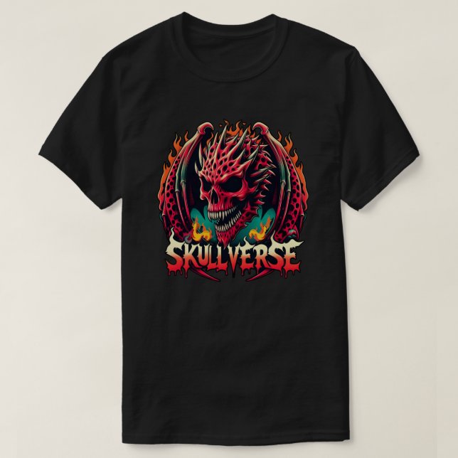 Skullverse dragon T-Shirt (Design Front)