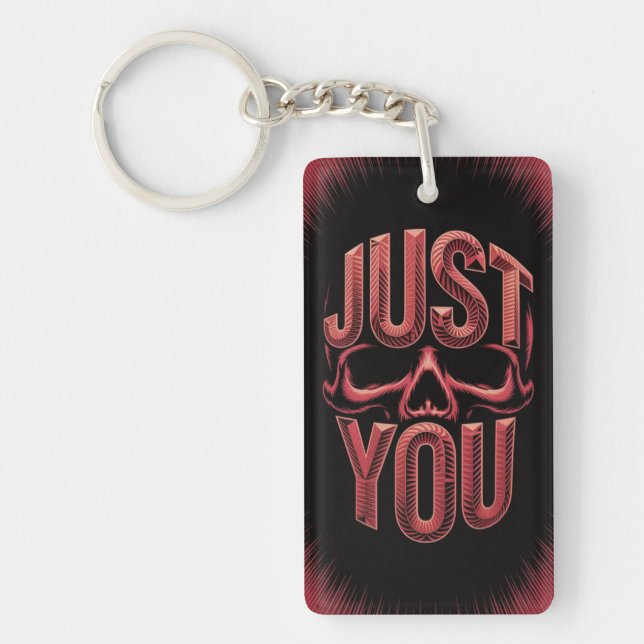 SkullVibes Key Ring (Front)
