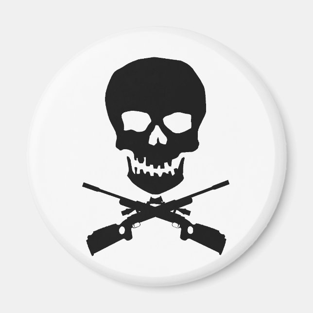 skullxrifles magnet (Front)