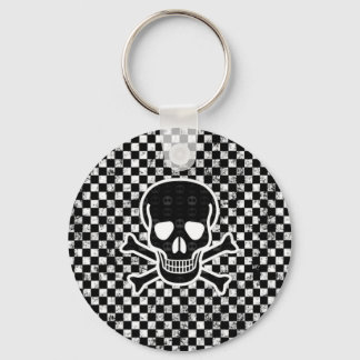 Skully Key Ring