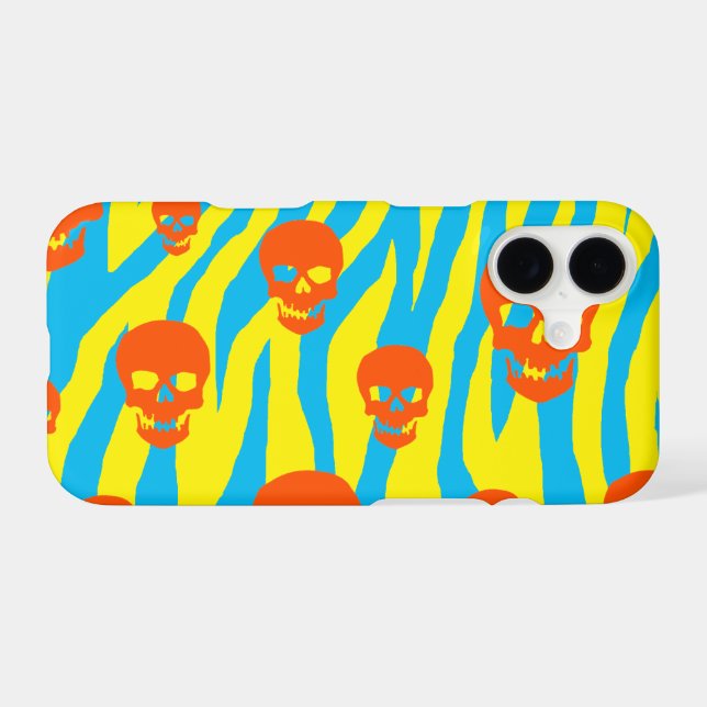 Skully Mod Zebra Samsung Galaxy S21 Case (Back Horizontal)
