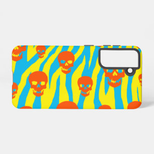 Skully Mod Zebra Samsung Galaxy Case