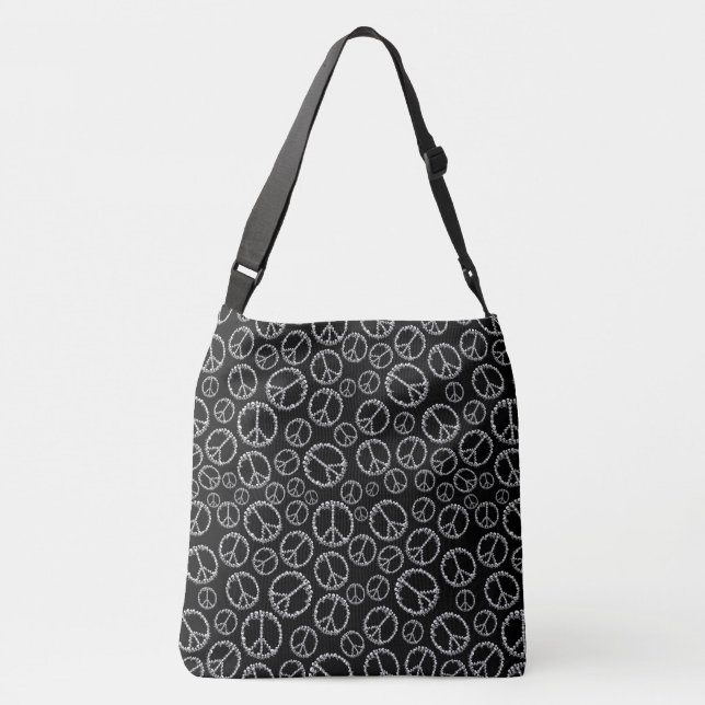 Skully Peace Crossbody Bag (Back)