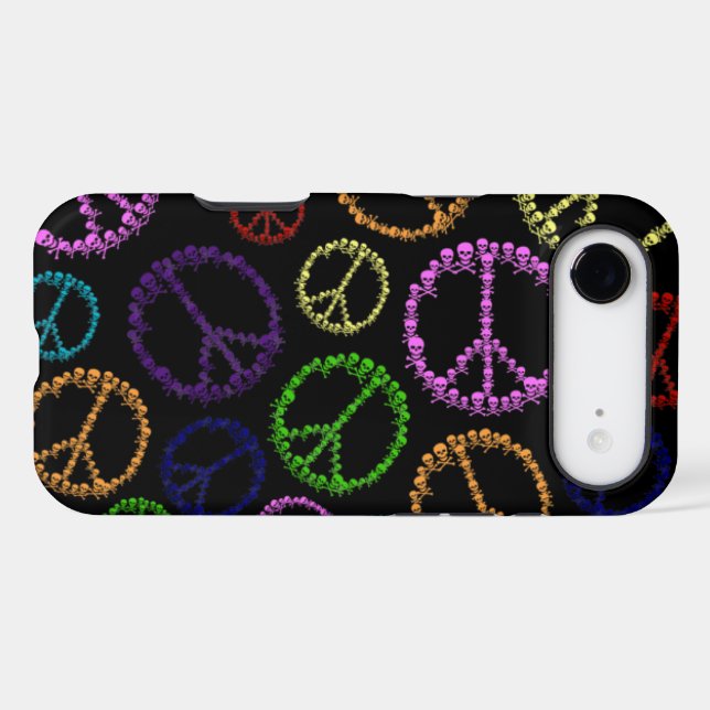 Skully Peace Sign (Back (Horizontal))