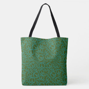 Skully Peace Tote Bag