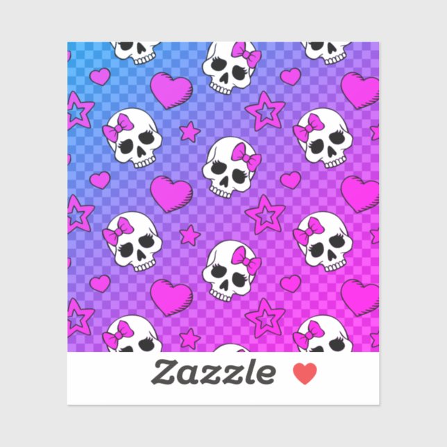 Skully Pop Kawaii (Sheet)