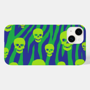 Skully Pop Zebra Case-Mate iPhone 14 Case