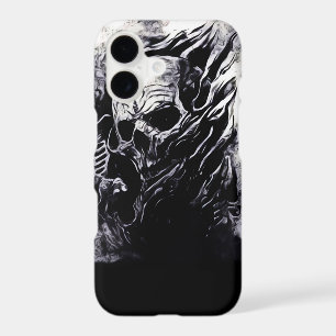 Skully Skull King Reaper Airbrush Art iPhone