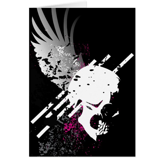 skullz. down winged. (Front)