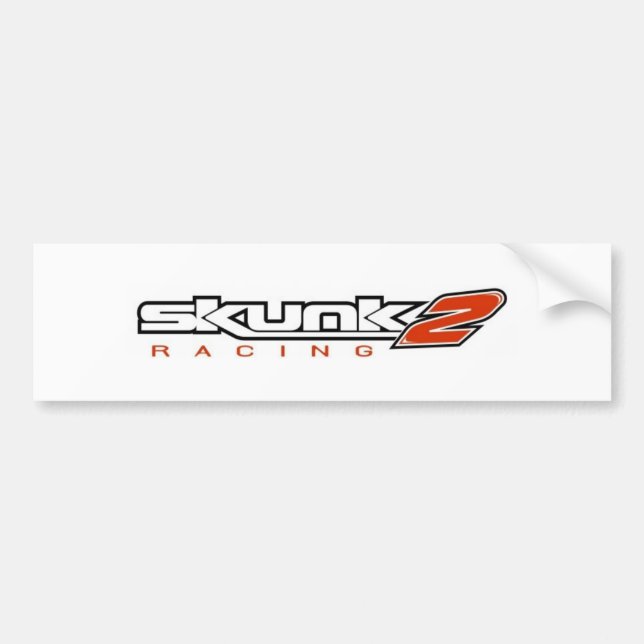 skunk2 racing bumper sticker (Front)