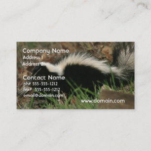 Skunk Behaviour Business Card