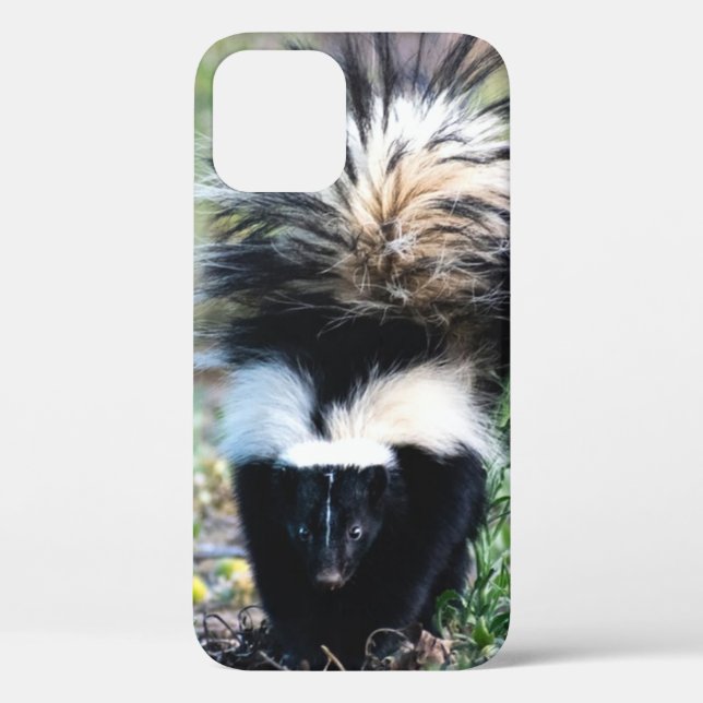 Skunk Black and White Case-Mate iPhone Case (Back)