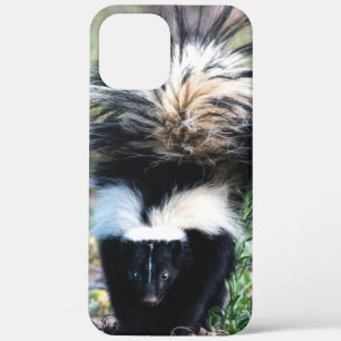Skunk Black and White iPhone 12 Pro Max Case