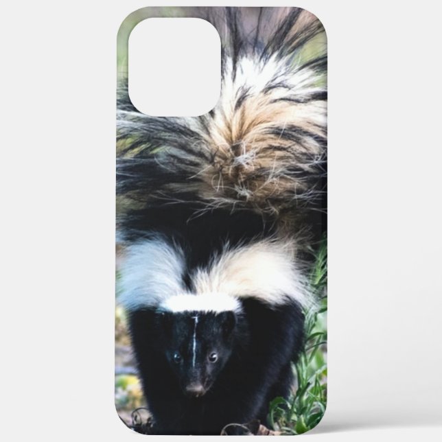 Skunk Black and White Case-Mate iPhone Case (Back)